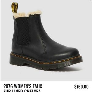 Chelsea Doc Martens Boots (2976 Faux Fur)